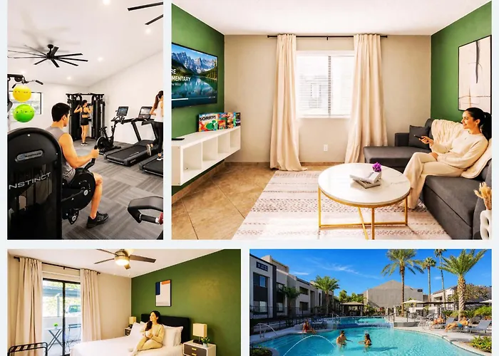 Prime Location Pool Gym Balcony Parking Washer And Dryer Apartment Scottsdale